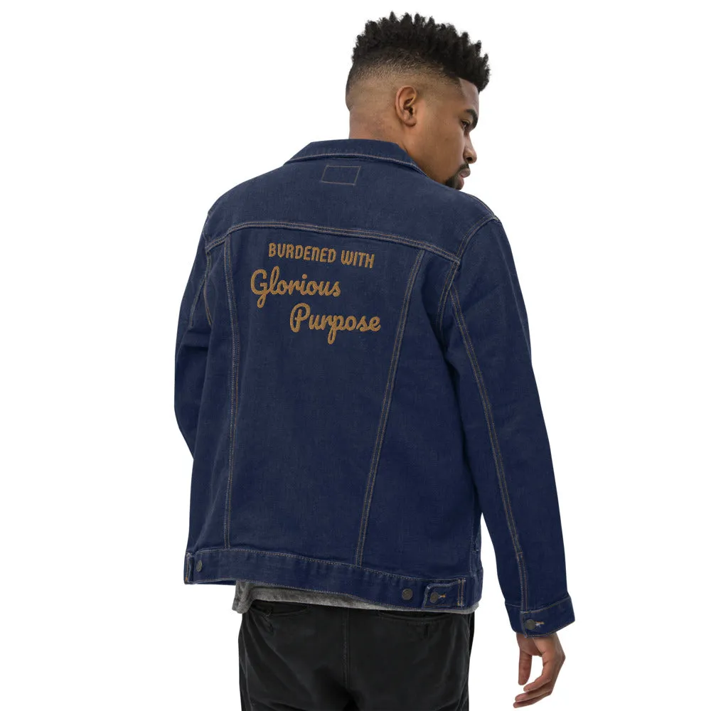 Loki Burdened with Glorious Purpose Denim Jacket