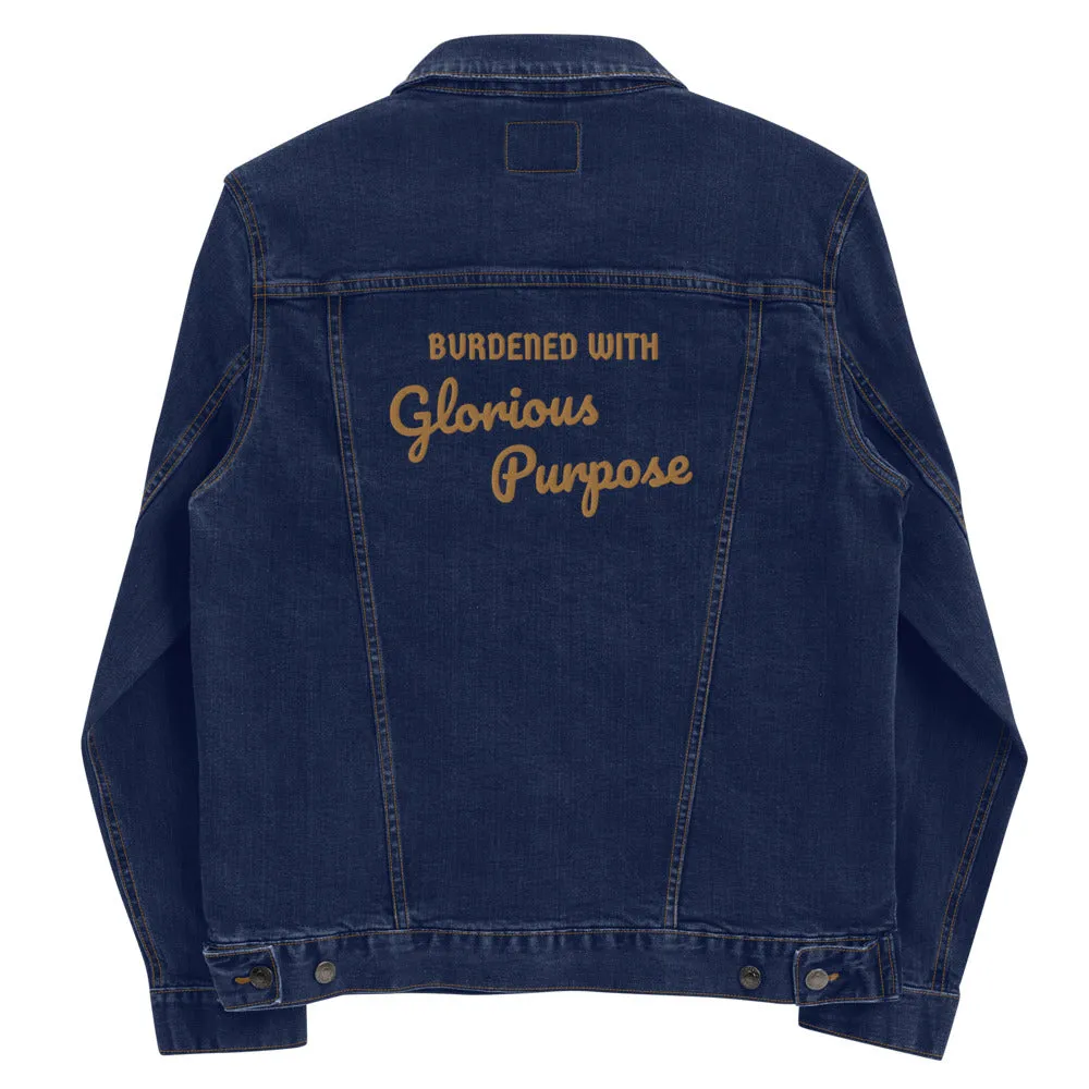 Loki Burdened with Glorious Purpose Denim Jacket