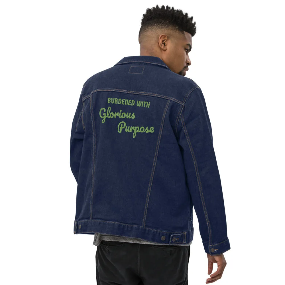 Loki Burdened with Glorious Purpose Denim Jacket