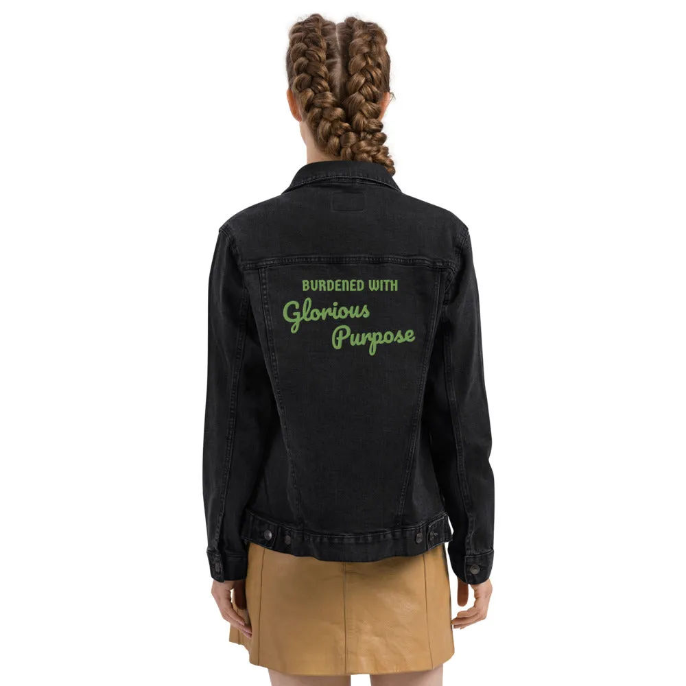 Loki Burdened with Glorious Purpose Denim Jacket