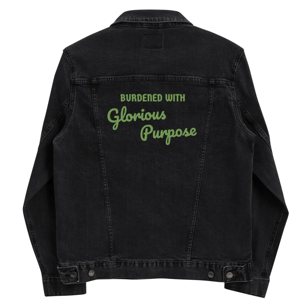 Loki Burdened with Glorious Purpose Denim Jacket