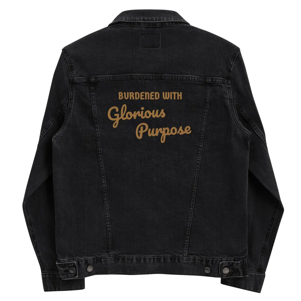 Loki Burdened with Glorious Purpose Denim Jacket