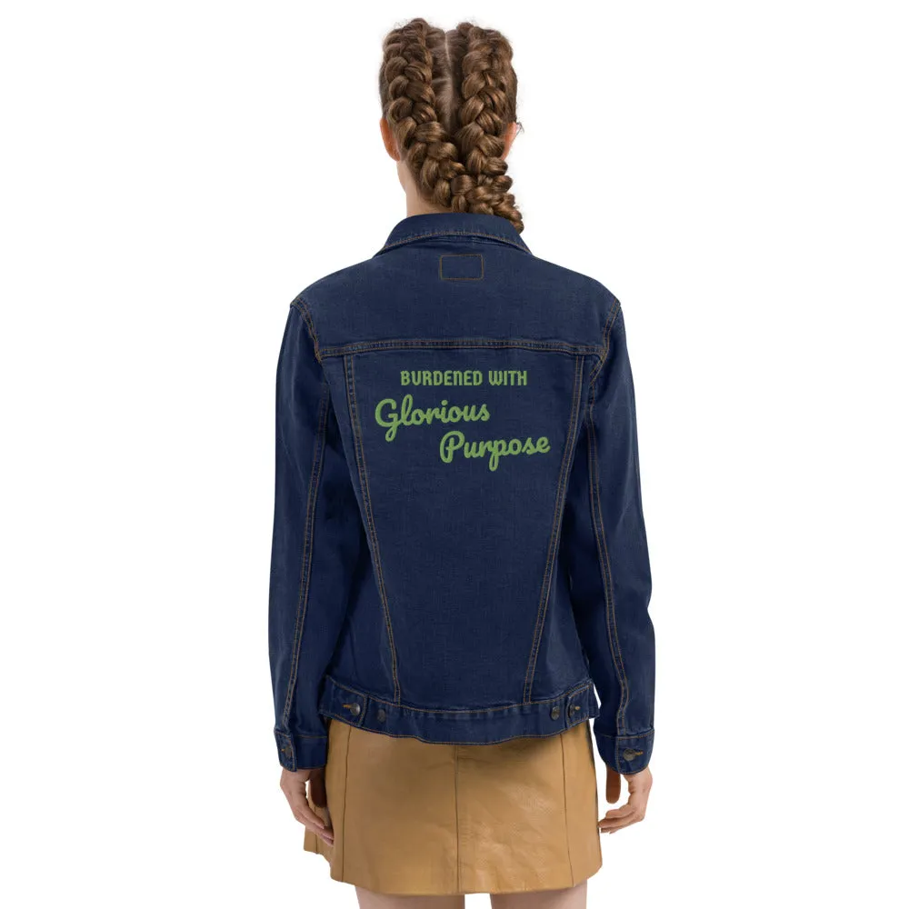Loki Burdened with Glorious Purpose Denim Jacket