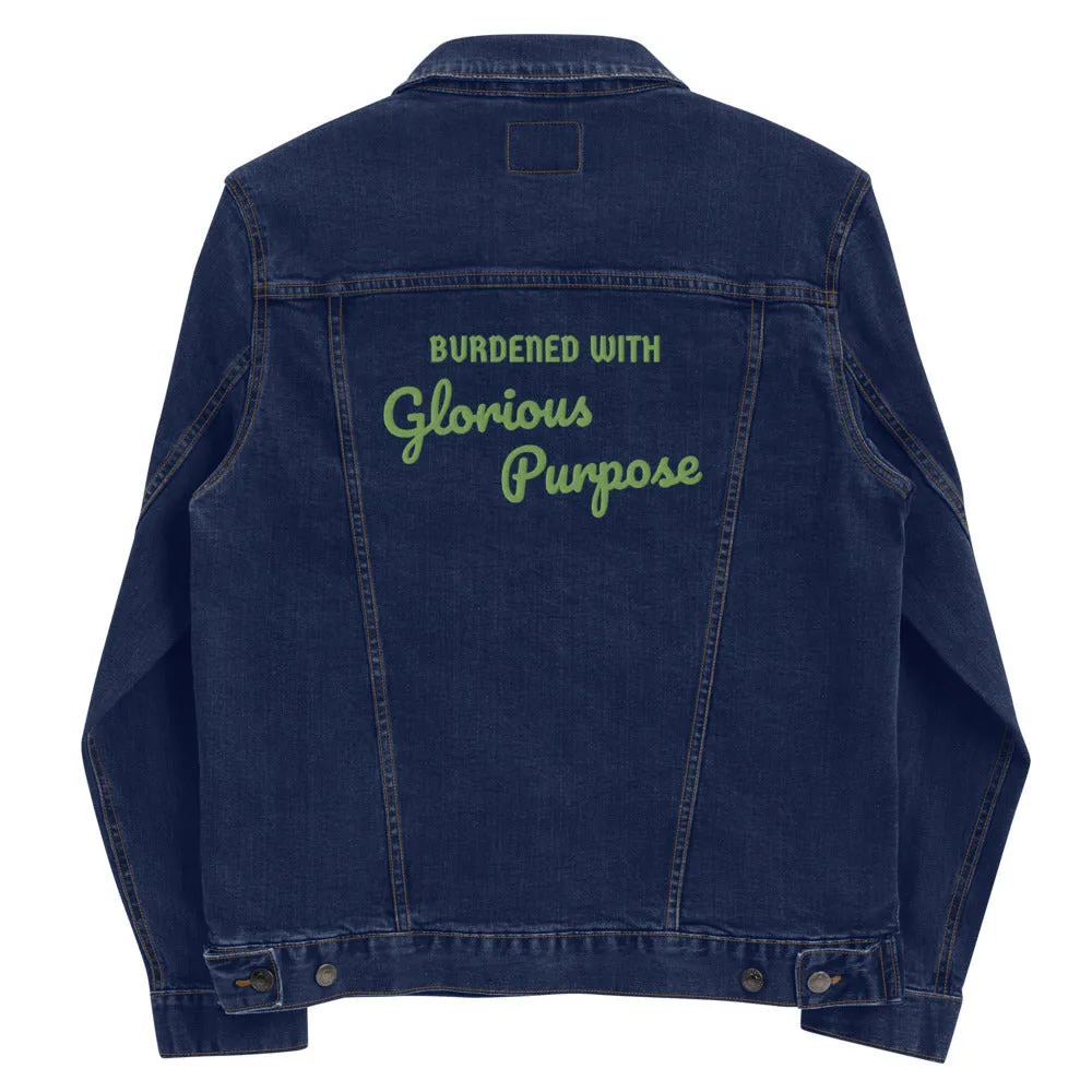 Loki Burdened with Glorious Purpose Denim Jacket