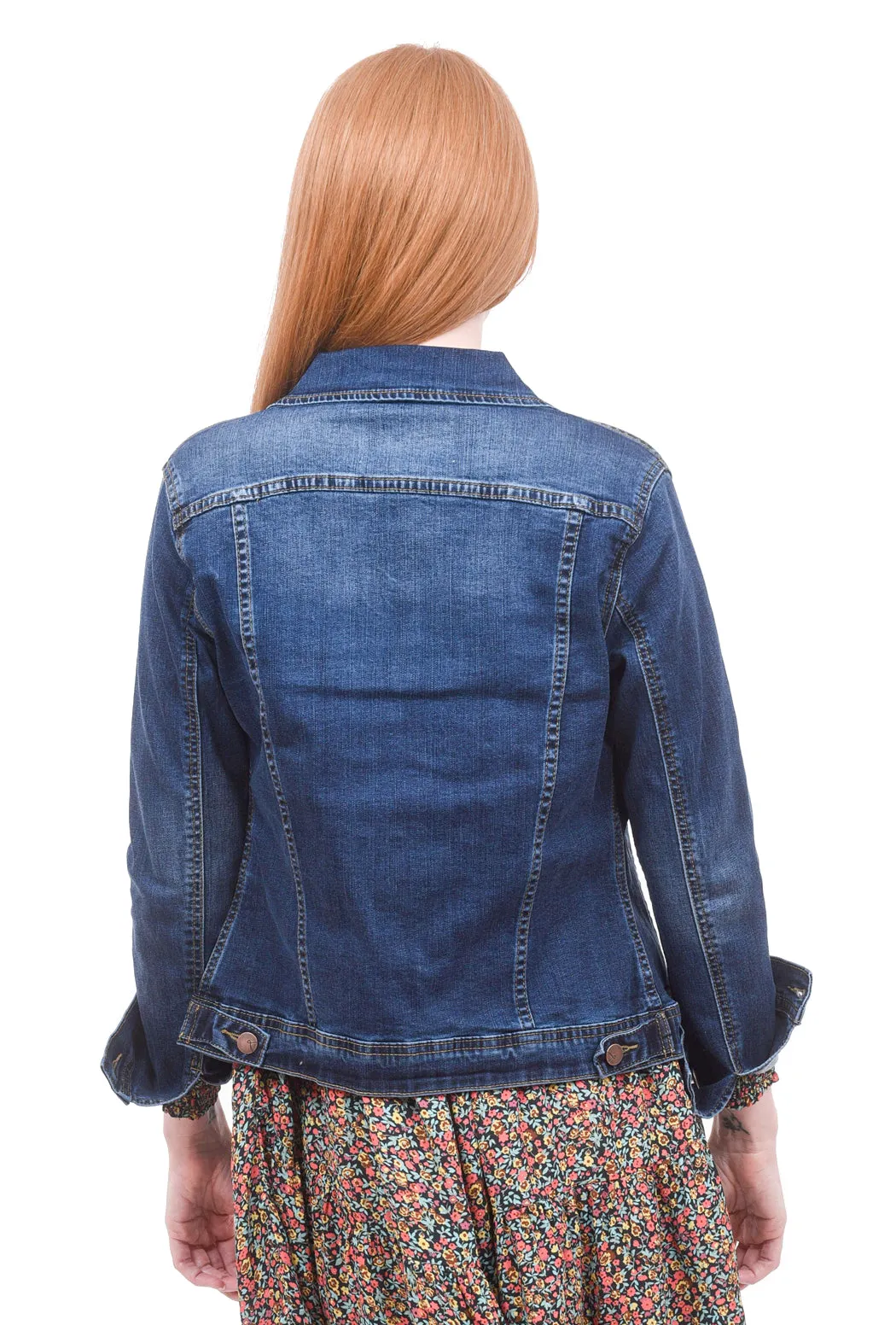 Lola Denim Jacket, Starry Night Blue