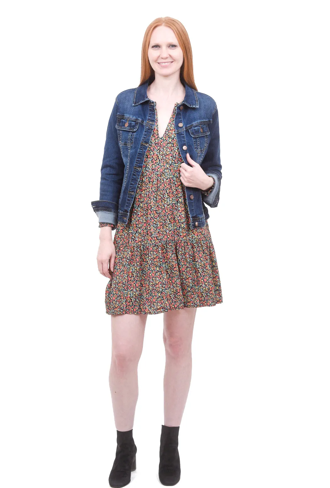 Lola Denim Jacket, Starry Night Blue