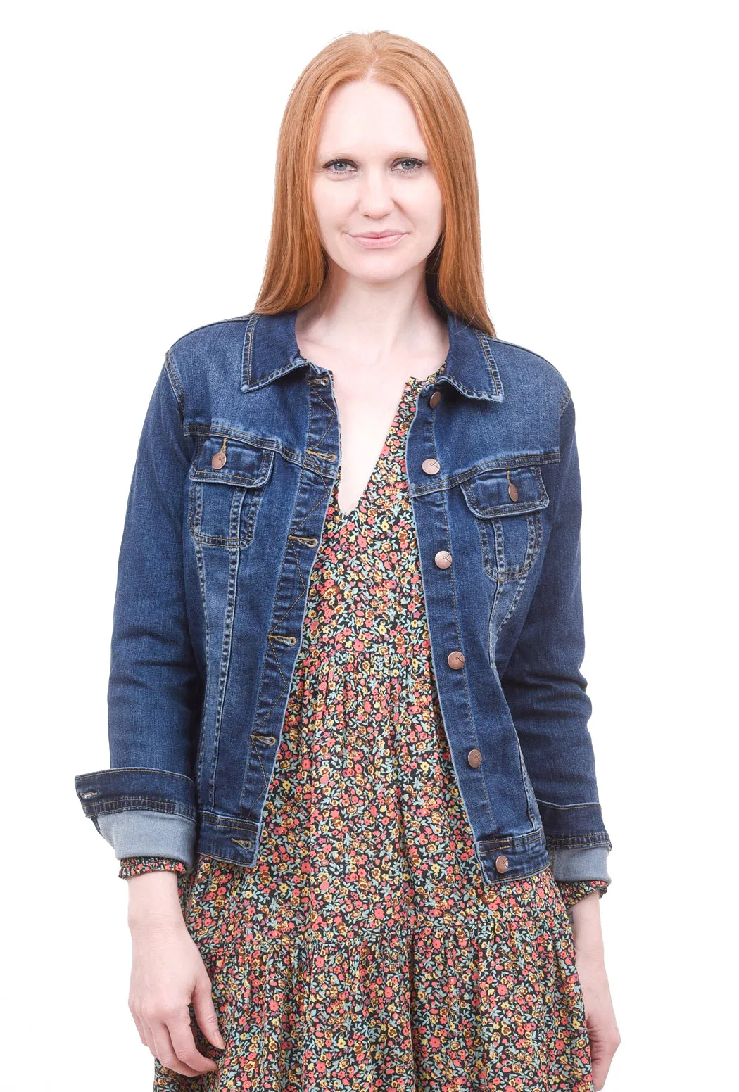 Lola Denim Jacket, Starry Night Blue