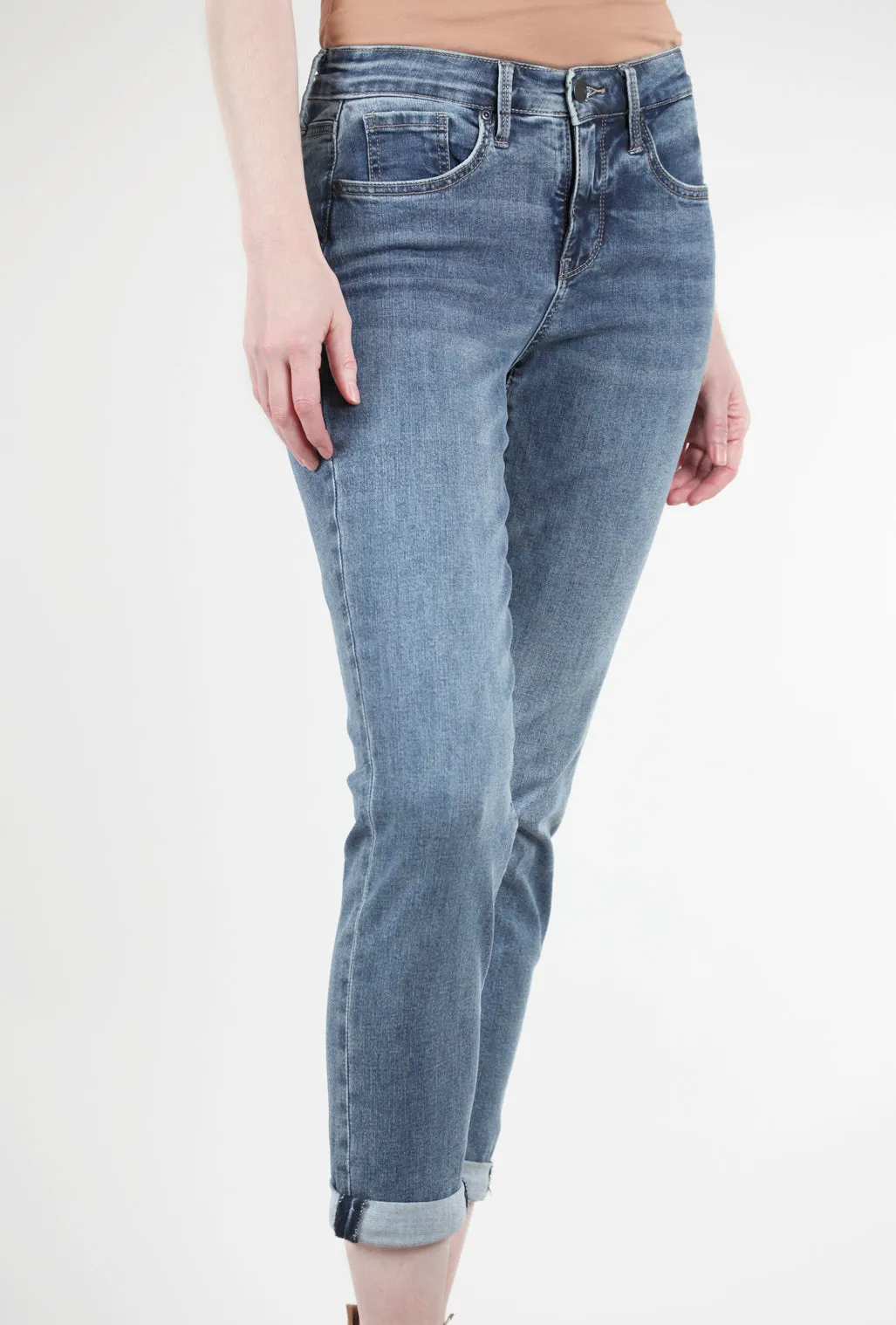 Margot Girlfriend Jeans, Rockie Blue