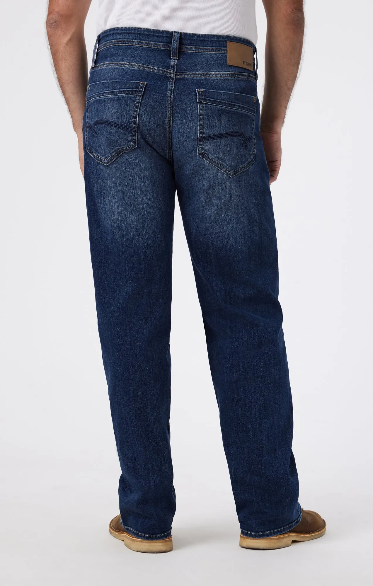 MAX WIDE LEG IN MID INDIGO COOPER