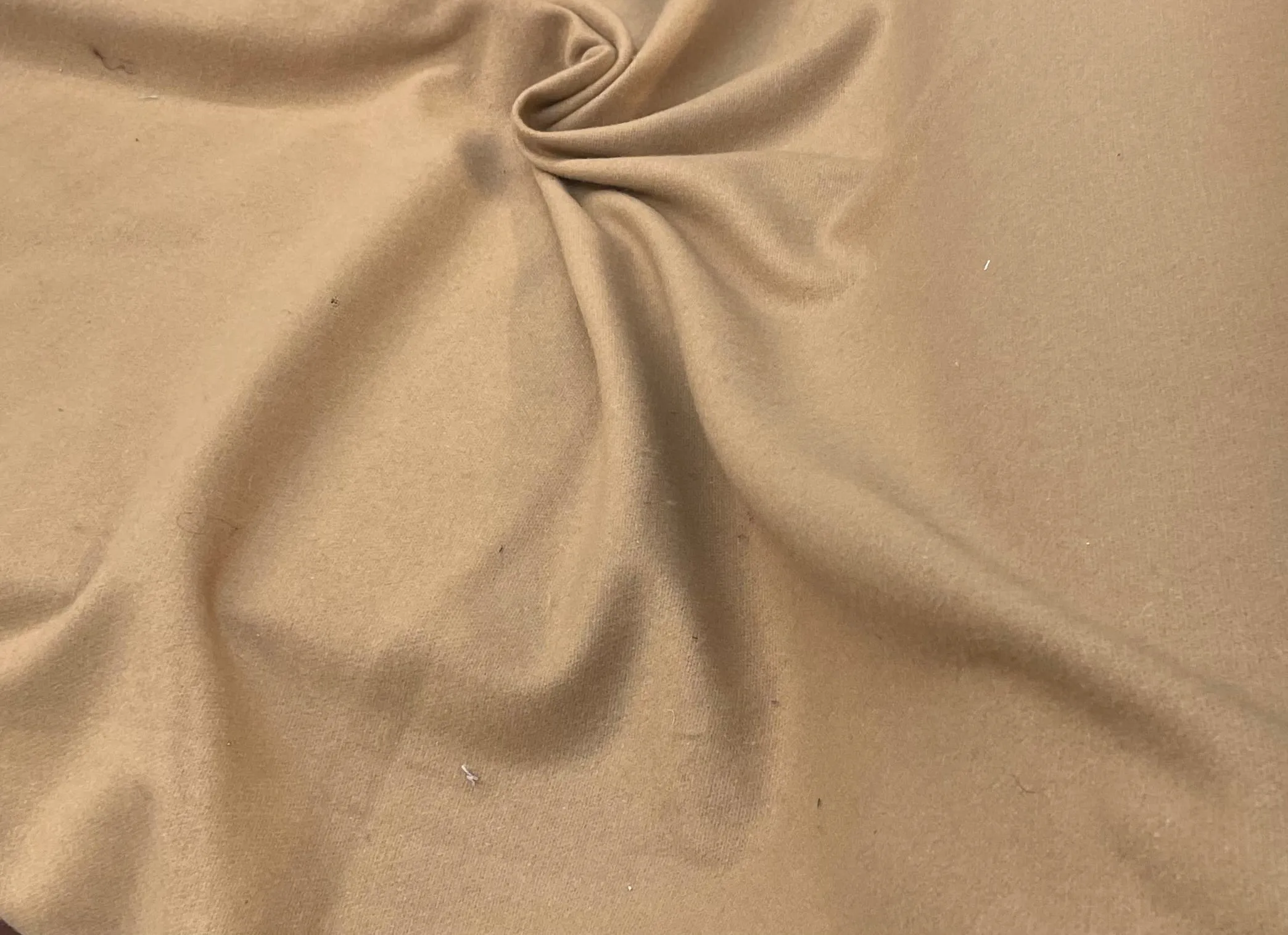 Melton Wool - Camel Brown