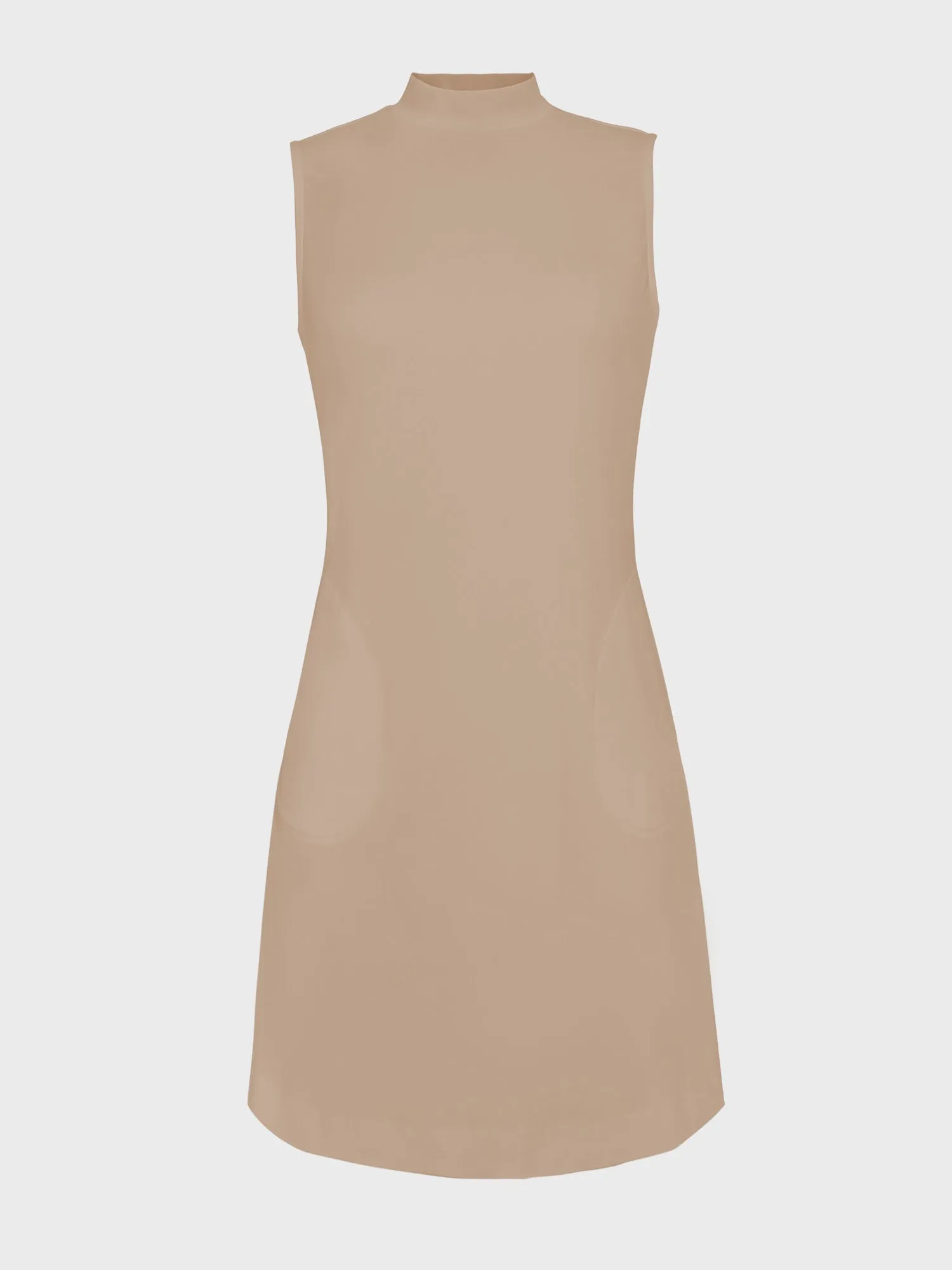 Midsize Timeless Look Turtleneck Dress