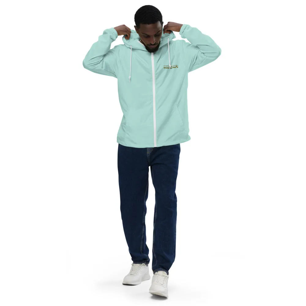 Minecraft Come Out Of Your Shell Checkered Windbreaker Jacket