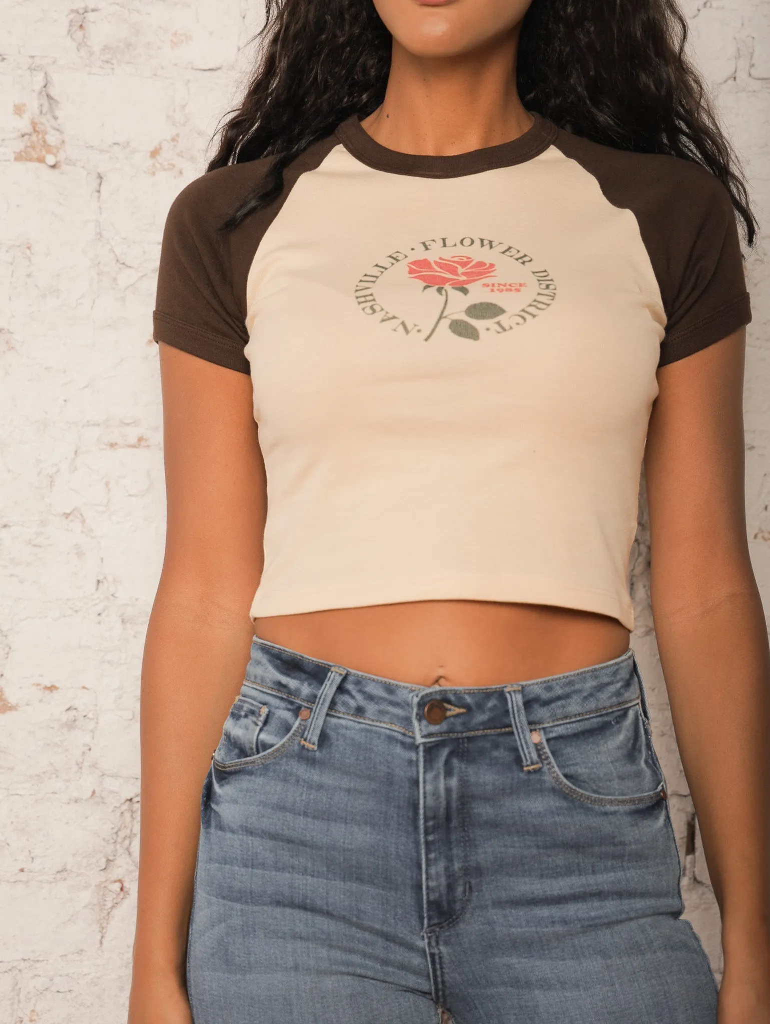 Nashville Flower District Crop Top