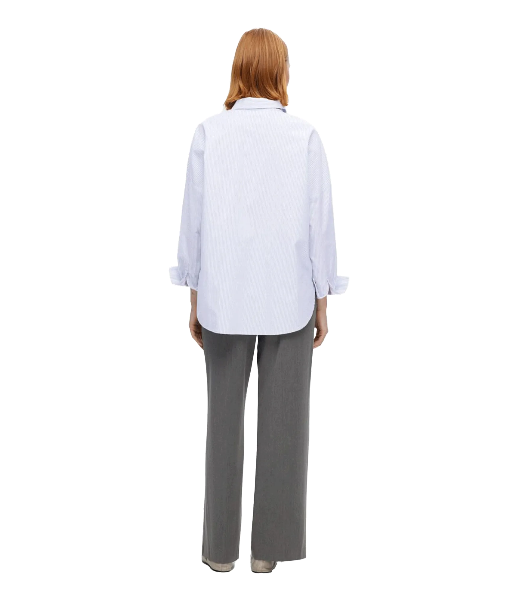 Oversized Cotton Shirt - Multi