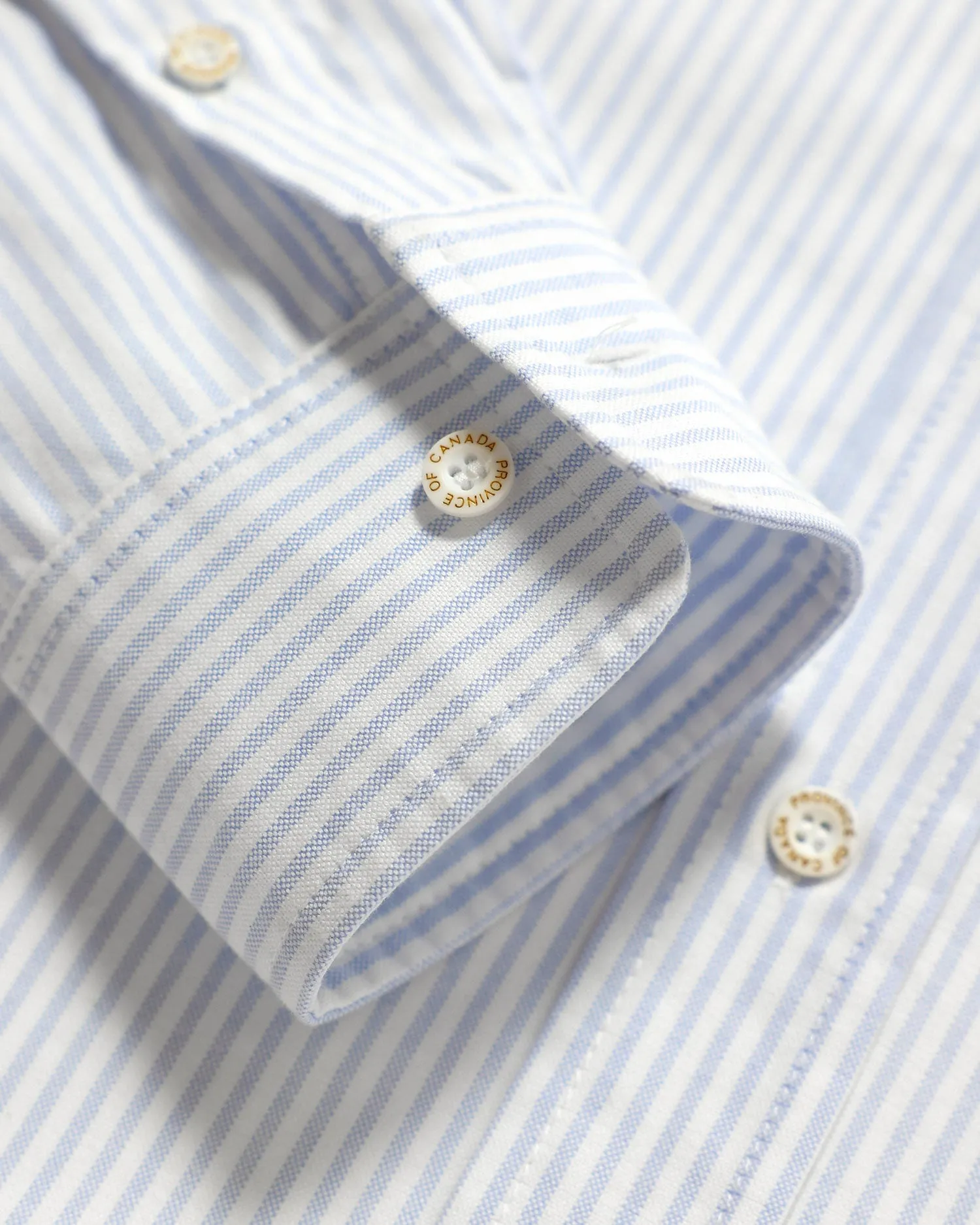 Oxford Stripe Dress Blue