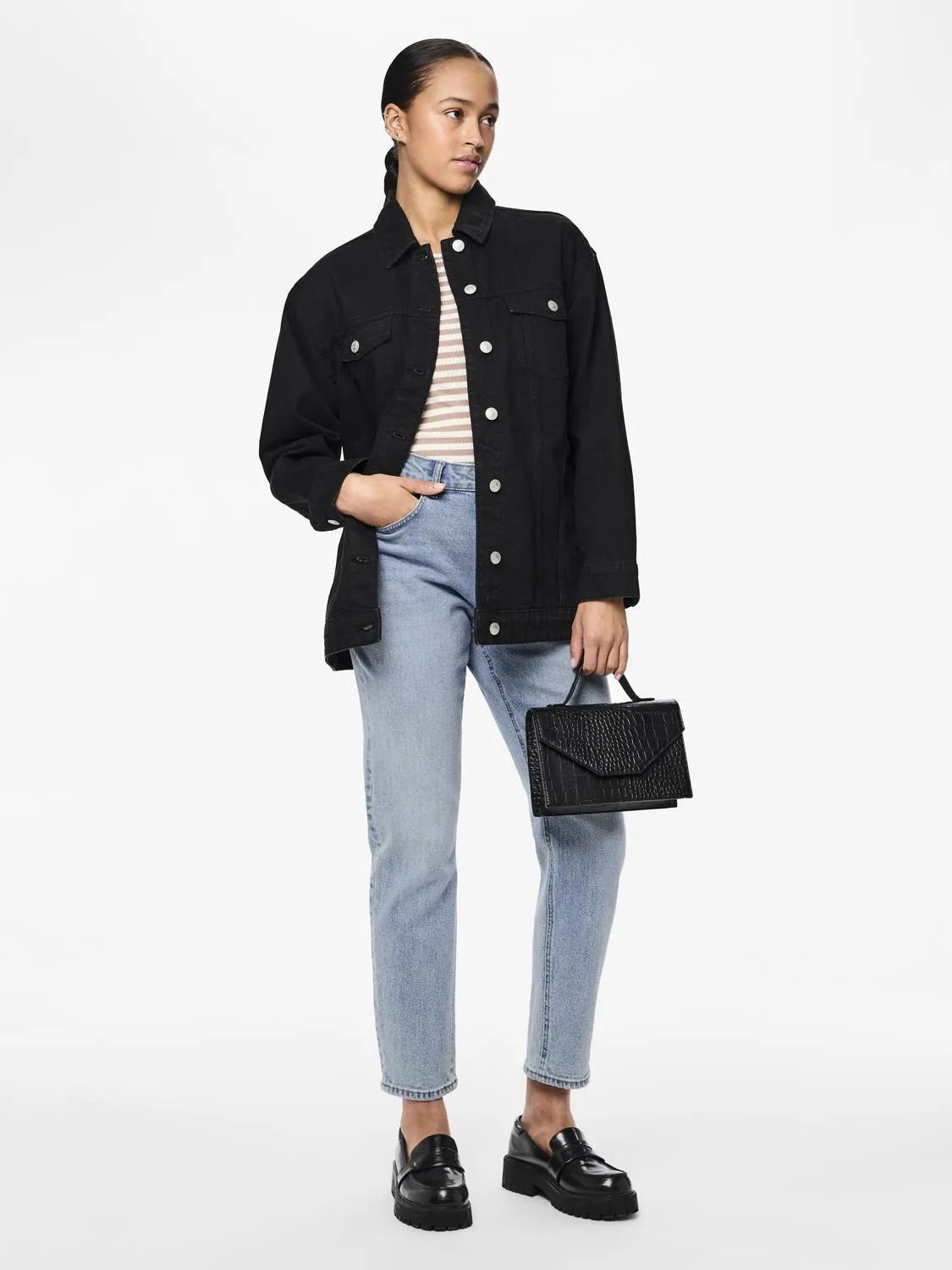 PCBELLA Jeans - Light Blue Denim