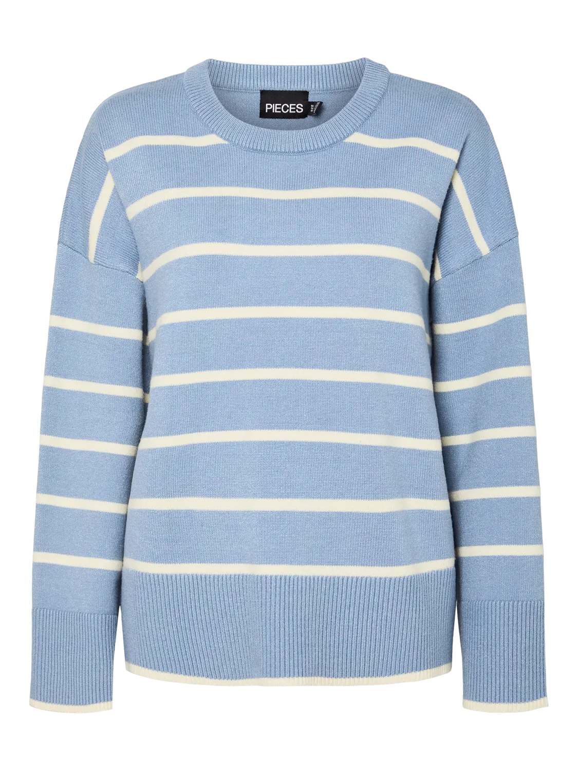 PCMATHILDE Pullover - Faded Denim