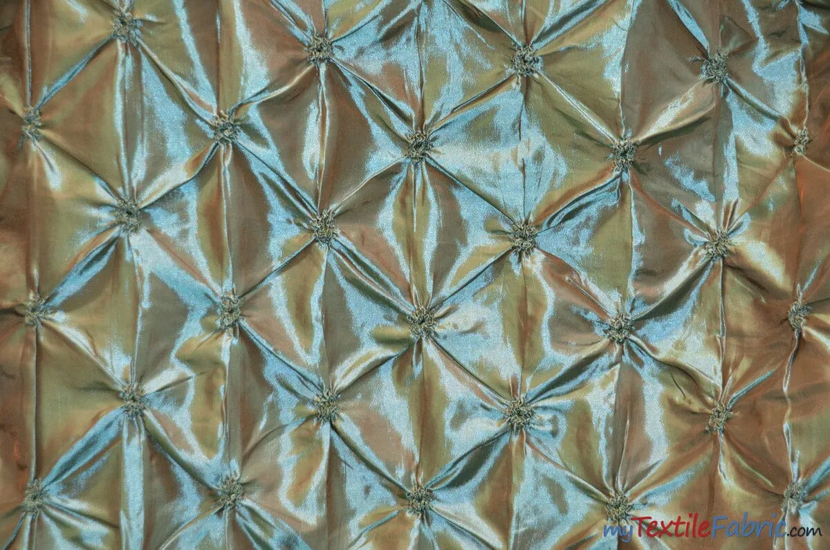 Pinwheel Taffeta Fabric | Button Taffeta Fabric | 48" Wide | Multiple Colors |