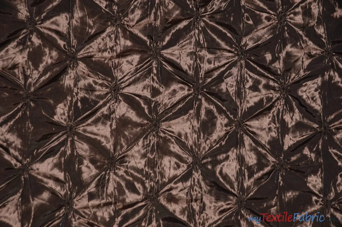 Pinwheel Taffeta Fabric | Button Taffeta Fabric | 48" Wide | Multiple Colors |