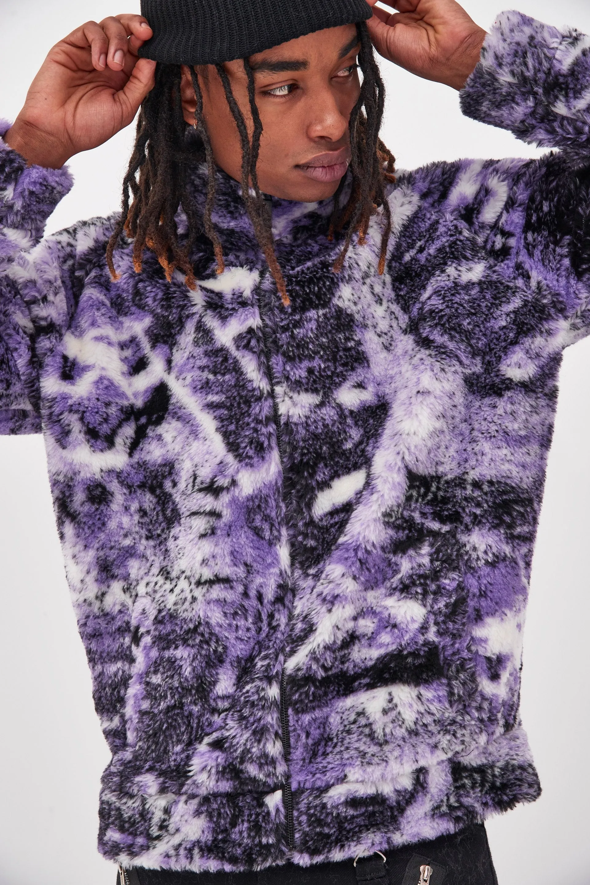Psychedelic Collage Borg Jacket