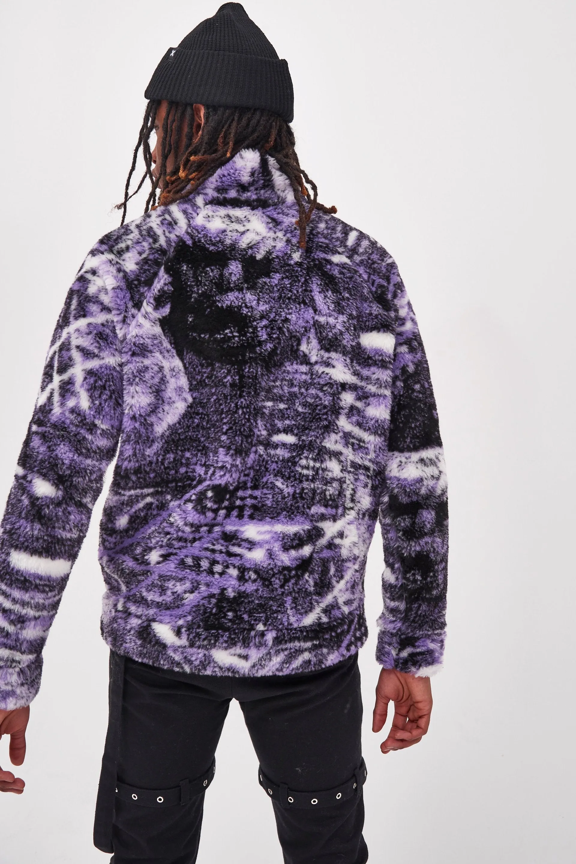 Psychedelic Collage Borg Jacket