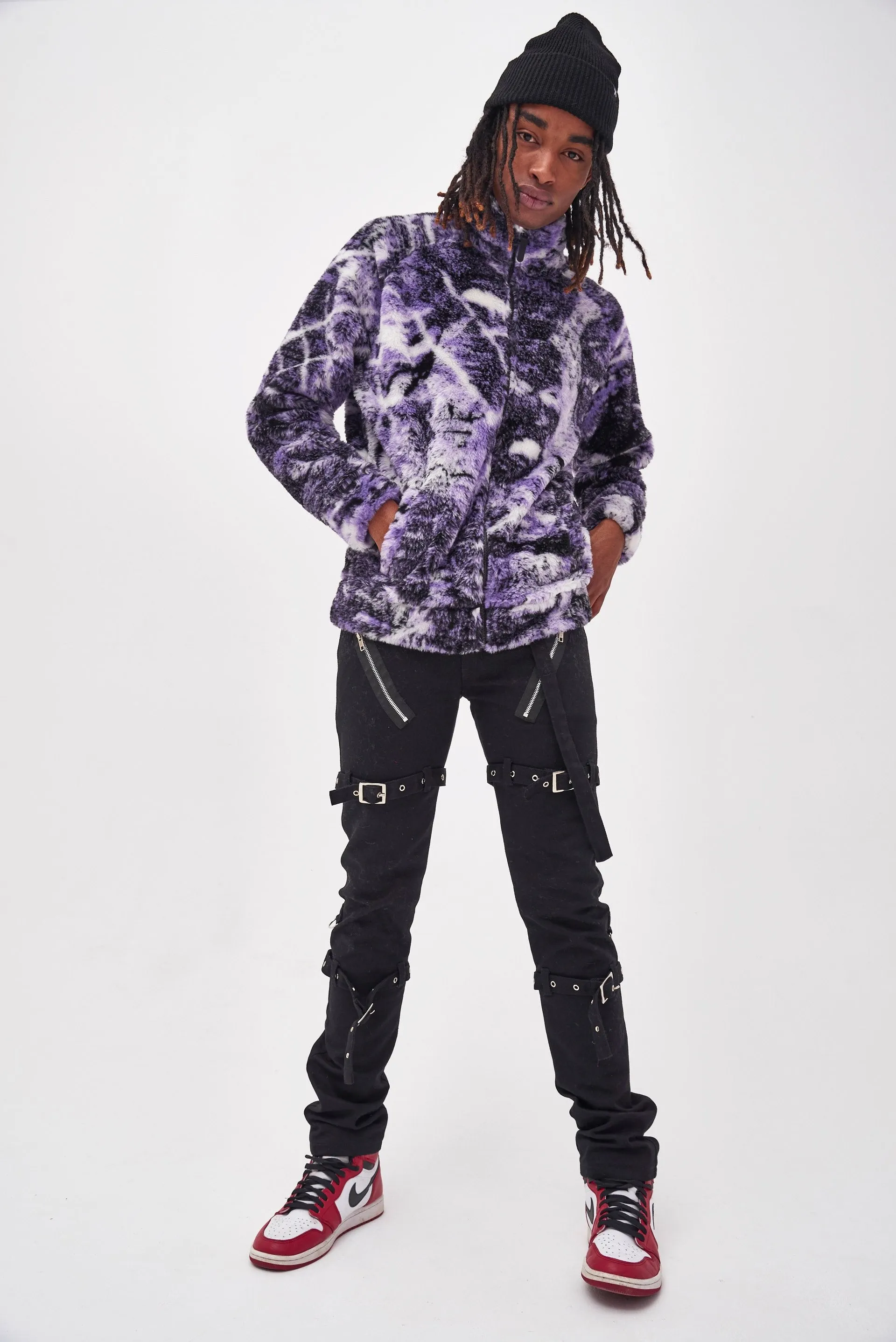 Psychedelic Collage Borg Jacket