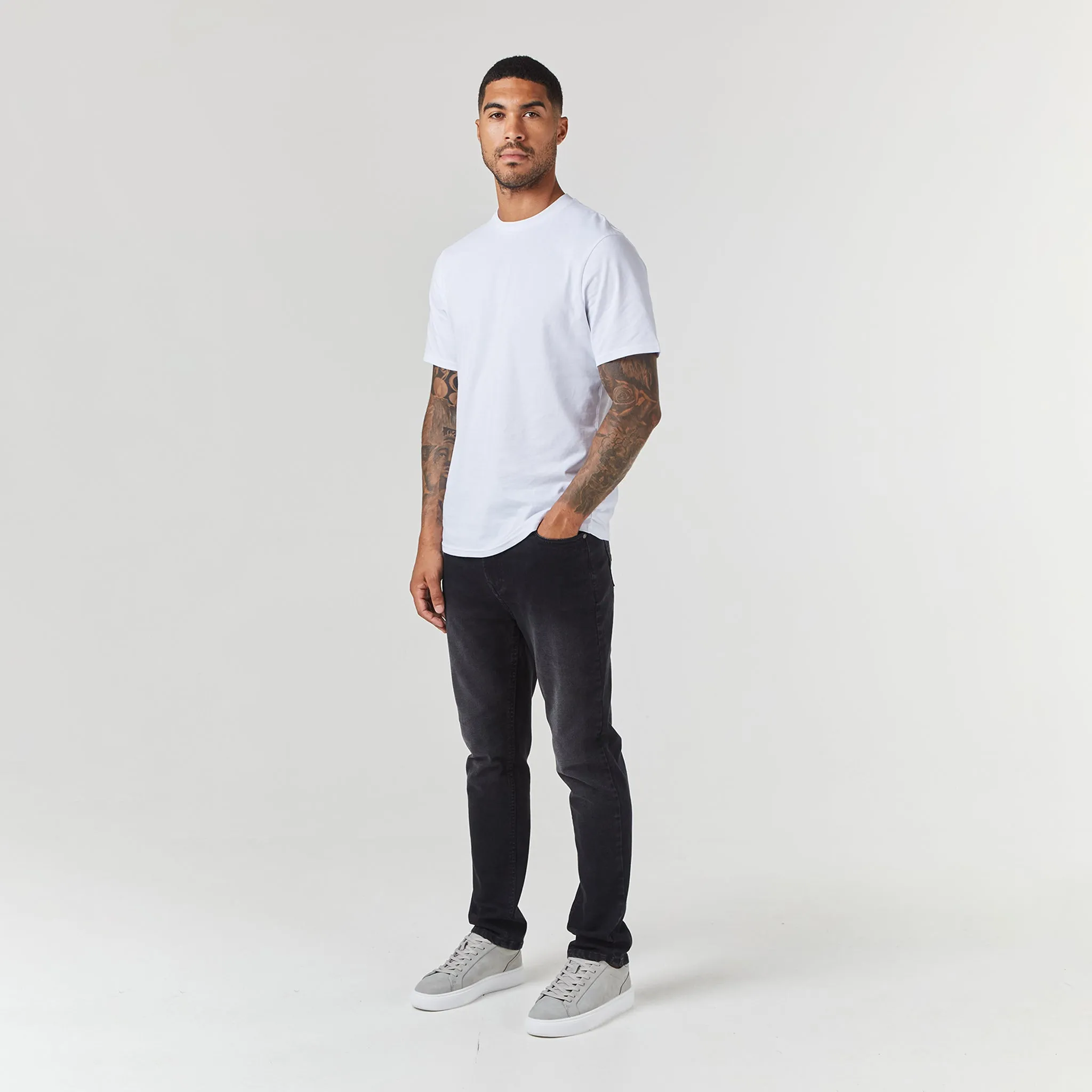 Regular Fit Denim Jean | Black Wash