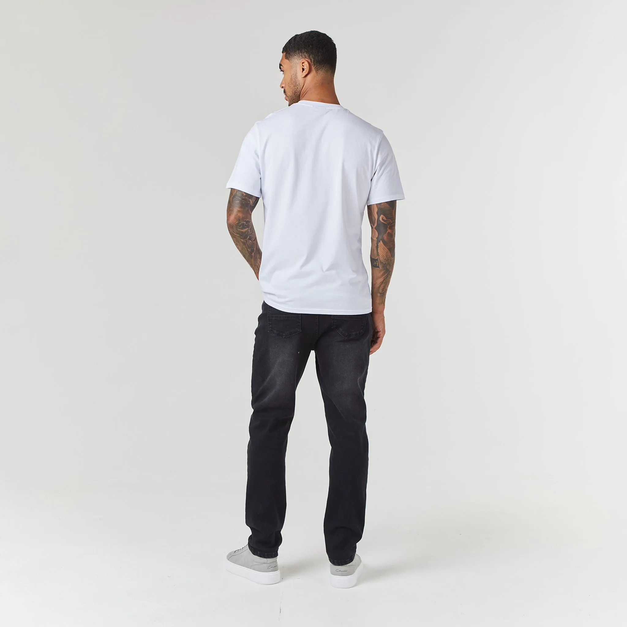 Regular Fit Denim Jean | Black Wash