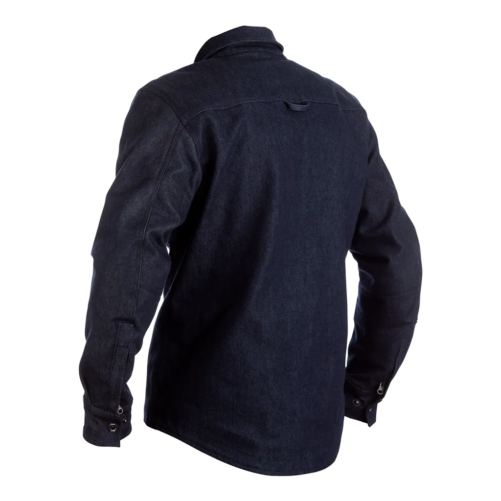 RST 2411 Denim CE Mens Armoured Shirt - Dark Blue
