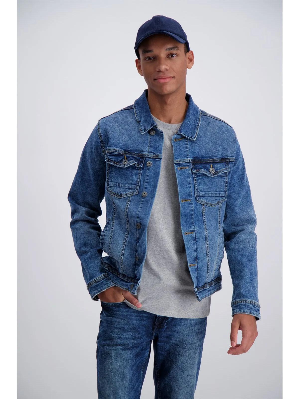 Shine Original Denim Jacket | Deep Blue