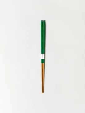 Slim Bamboo Chopsticks, Green