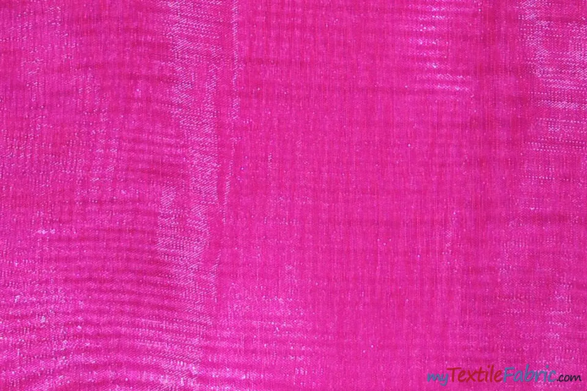 Soft and Smooth Mirror Organza Fabric - 60&#34; Wide - Sample Swatch - Multiple Colors