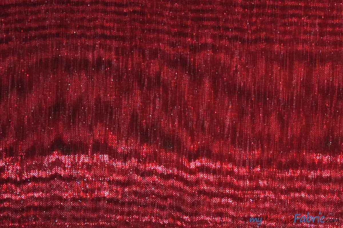 Soft and Smooth Mirror Organza Fabric - 60&#34; Wide - Sample Swatch - Multiple Colors