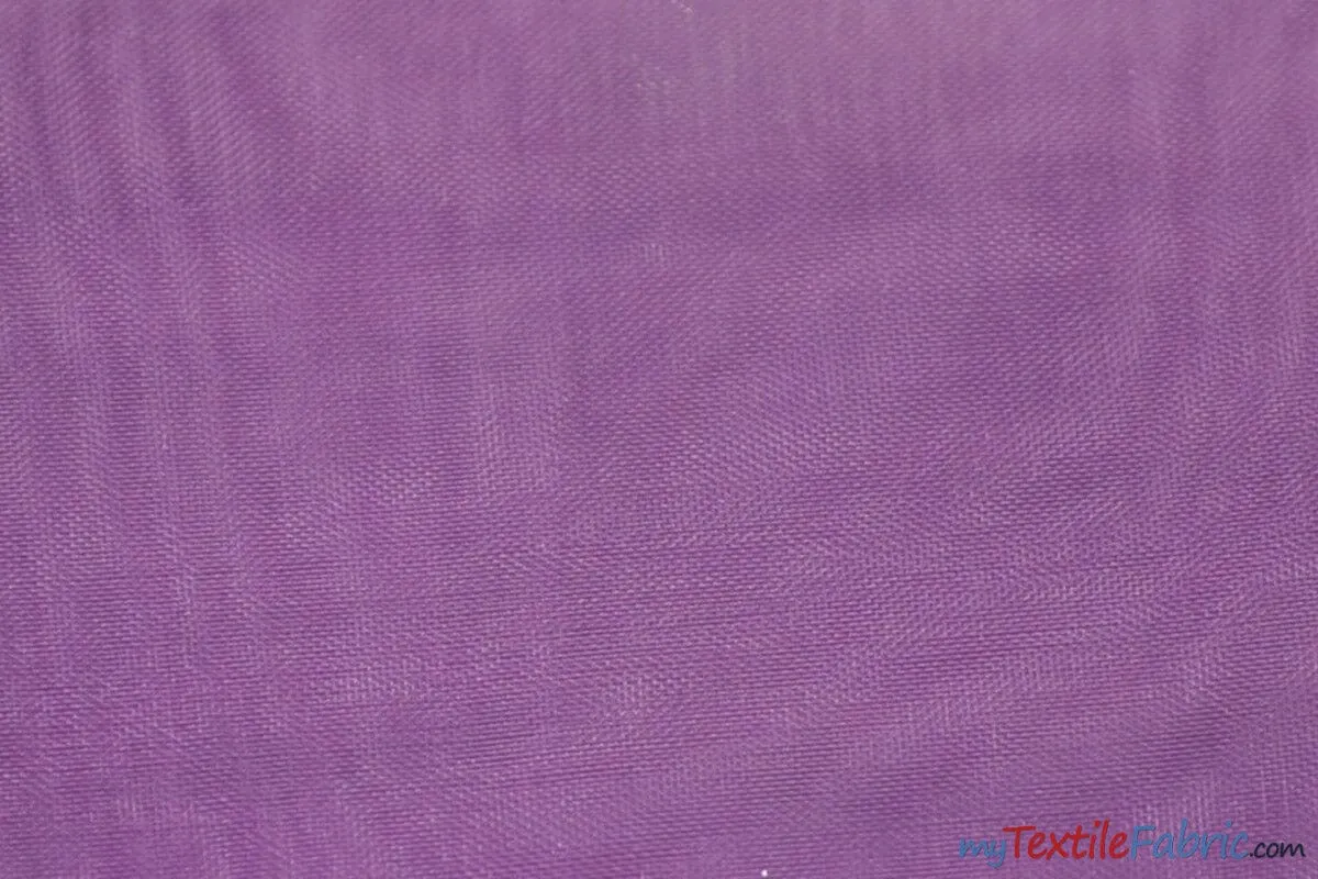 Soft and Smooth Mirror Organza Fabric - 60&#34; Wide - Sample Swatch - Multiple Colors