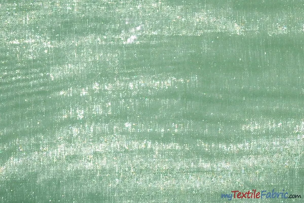 Soft and Smooth Mirror Organza Fabric - 60&#34; Wide - Sample Swatch - Multiple Colors