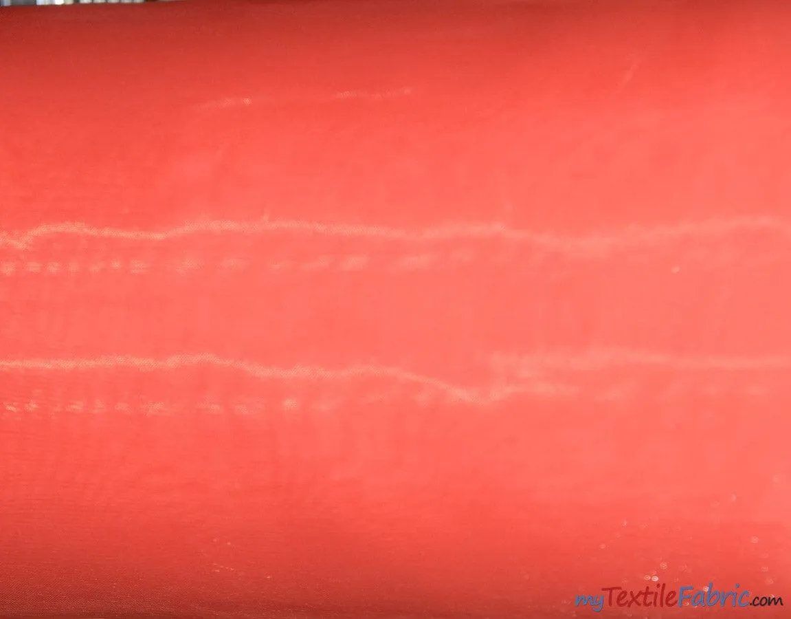 Soft and Smooth Mirror Organza Fabric - 60&#34; Wide - Sample Swatch - Multiple Colors