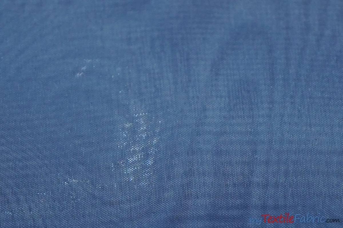 Soft and Smooth Mirror Organza Fabric - 60&#34; Wide - Sample Swatch - Multiple Colors