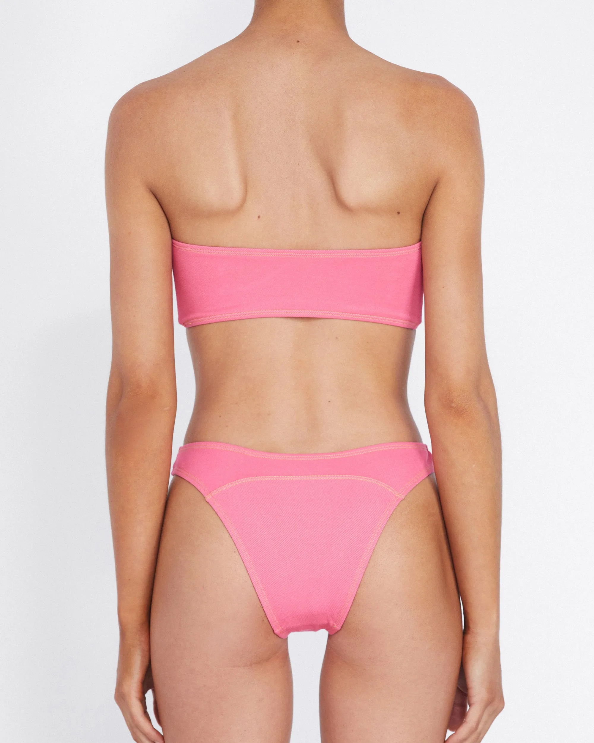The Bandeau Top - Roze