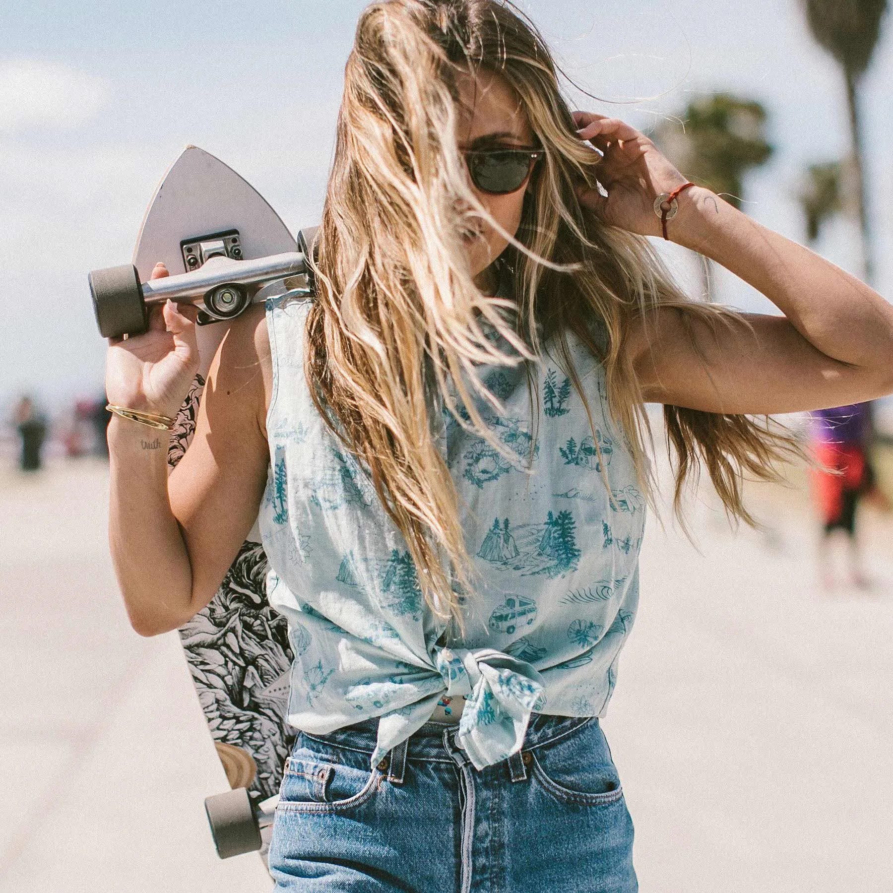 The Dillon in California Aloha Print