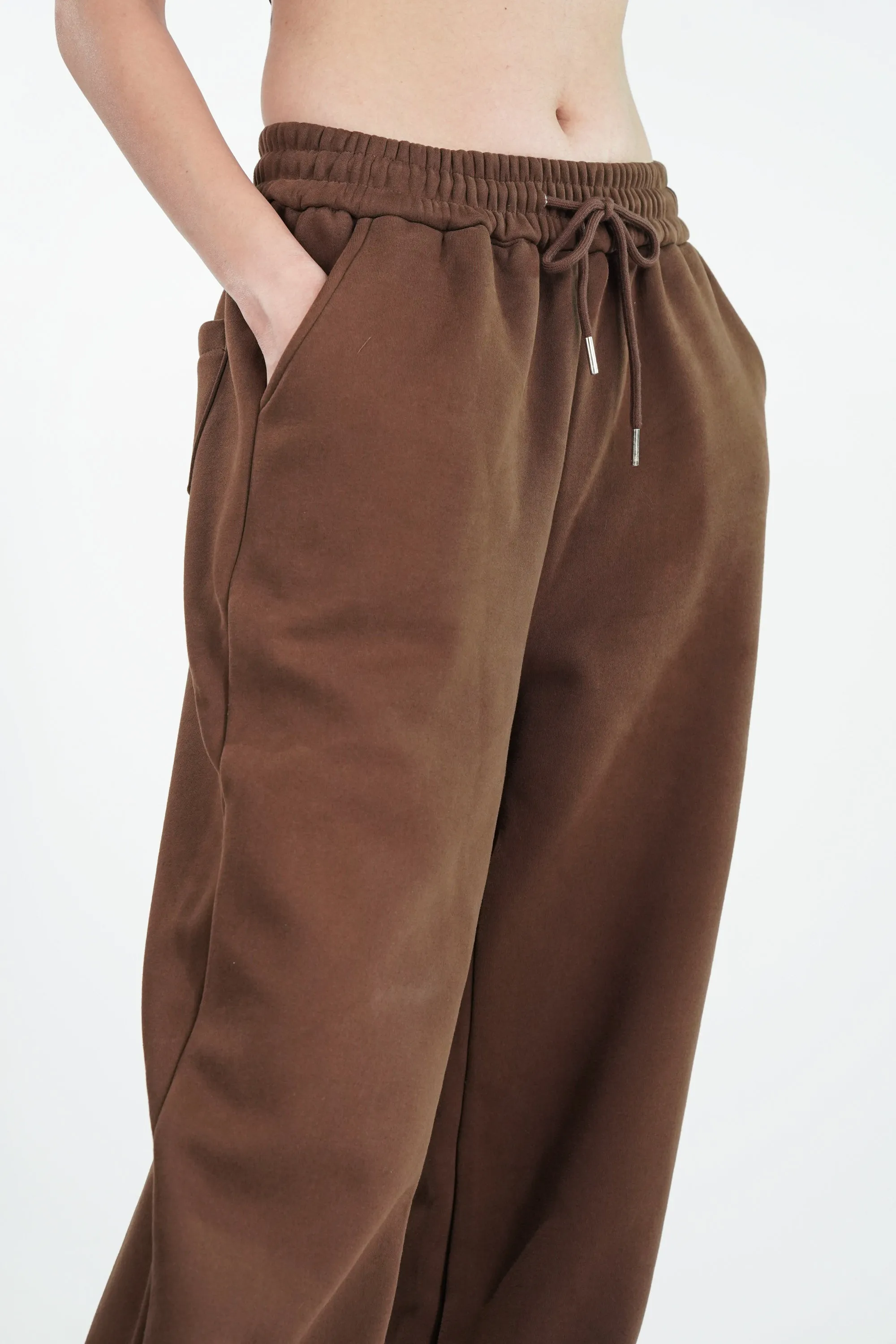 Warm Brown Comfort Joggers